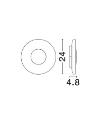 Aplică exterior CICO LED 12 W, 220-240 V, 587 lm, 3000K, IP65, policarbonat și aluminiu 6
