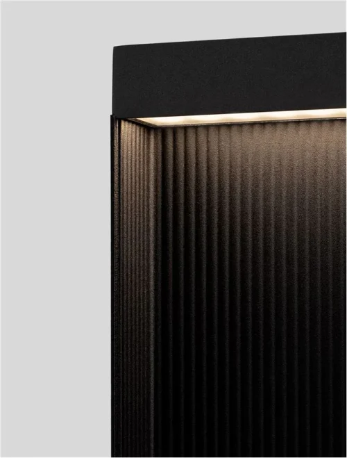Stâlp ALLEY LED 8 W, 220-240 V, 365 lm, 3000K, IP65, aluminiu și sticlă