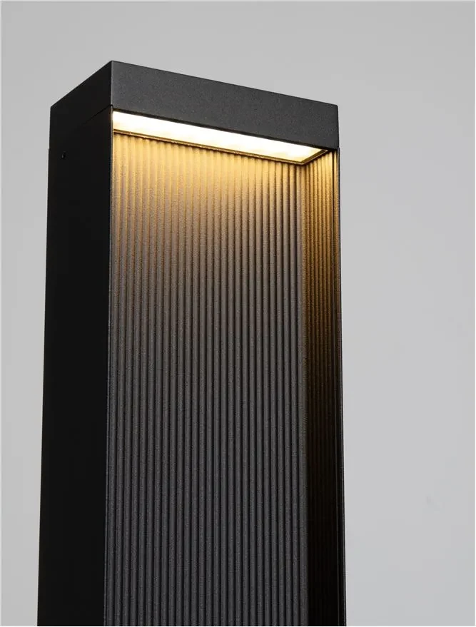 Stâlp ALLEY LED 8 W, 220-240 V, 365 lm, 3000K, IP65, aluminiu și sticlă 6