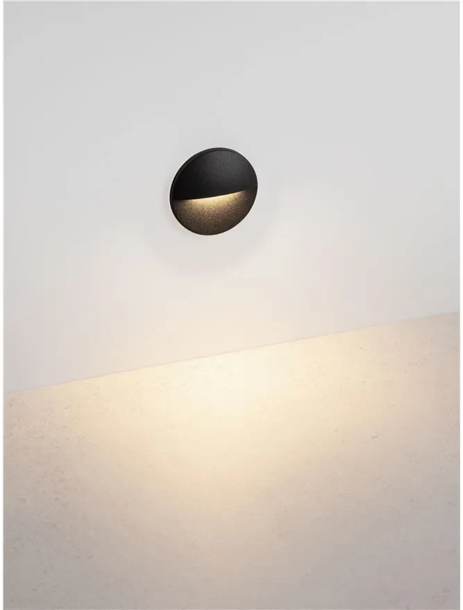 Aplică exterior TOC LED 2 W, 220-240 V, 60 lm, 2700K, IP65, policarbonat și aluminiu 6