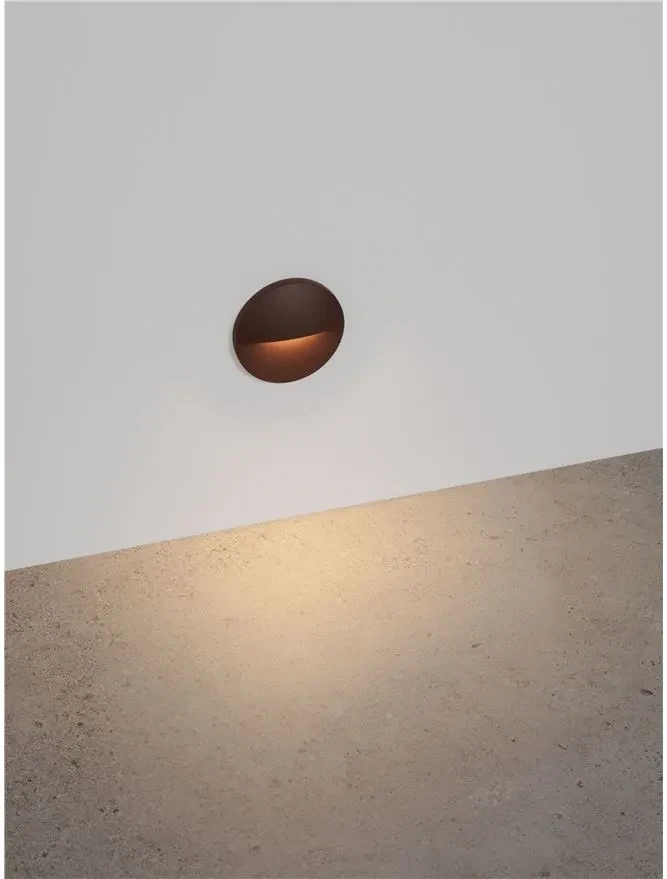 Aplică exterior TOC LED 2 W, 220-240 V, 60 lm, 3000K, IP65, policarbonat și aluminiu 6