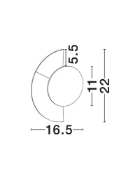 Aplică exterior GLOO LED 10 W, 220-240 V, 221 lm, 2700K, IP54, policarbonat și aluminiu 9