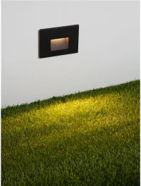 Aplică exterior PIK LED 2 W, 220-240 V, 132 lm, 3000K, IP65, policarbonat și aluminiu