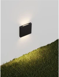 Aplică exterior GOZ LED 2 W, 220-240 V, 36 lm, 3000K, IP65, policarbonat și aluminiu
