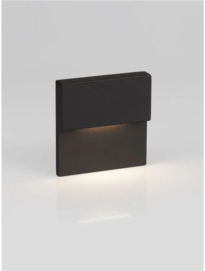 Aplică exterior DAN LED 2 W, 220-240 V, 38 lm, 3000K, IP65, policarbonat și aluminiu 4