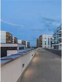 Aplică exterior DAN LED 2 W, 220-240 V, 38 lm, 3000K, IP65, policarbonat și aluminiu