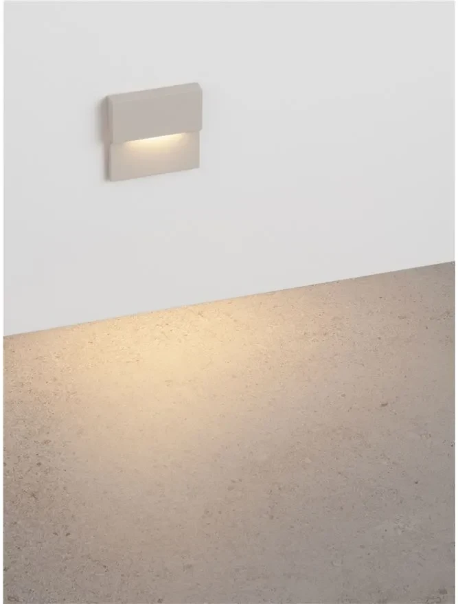 Aplică exterior DAN LED 2 W, 220-240 V, 38 lm, 3000K, IP65, policarbonat și aluminiu 7