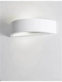 Aplică SANDRO E14, 1x5 W, 230 V, IP20, gips