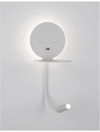 Aplică ECLIP LED 3 W+6 W, 230 V, 210 lm+310 lm, 3000K, IP20, aluminiu 4