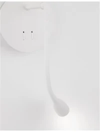 Aplică NIA E14, 3 W / 1x5 W, 230 V, 180 lm, 3000K, IP20, textil și metal 5