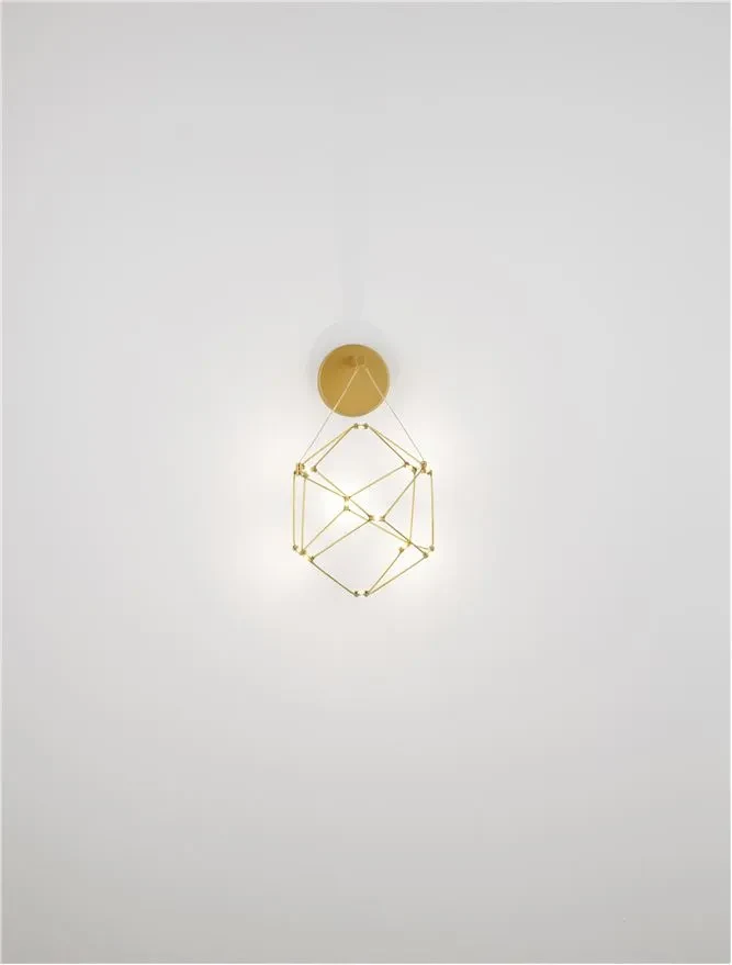 Aplică NEBULA LED 6 W, 220-240 V, 345 lm, 3000K, IP20, metal și cupru 12