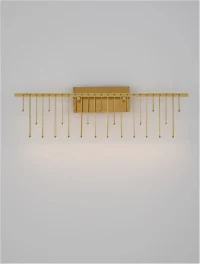 Aplică STELLAR LED 11 W, 220-240 V, 807 lm, 3000K, IP20, metal, alamă și cupru 4