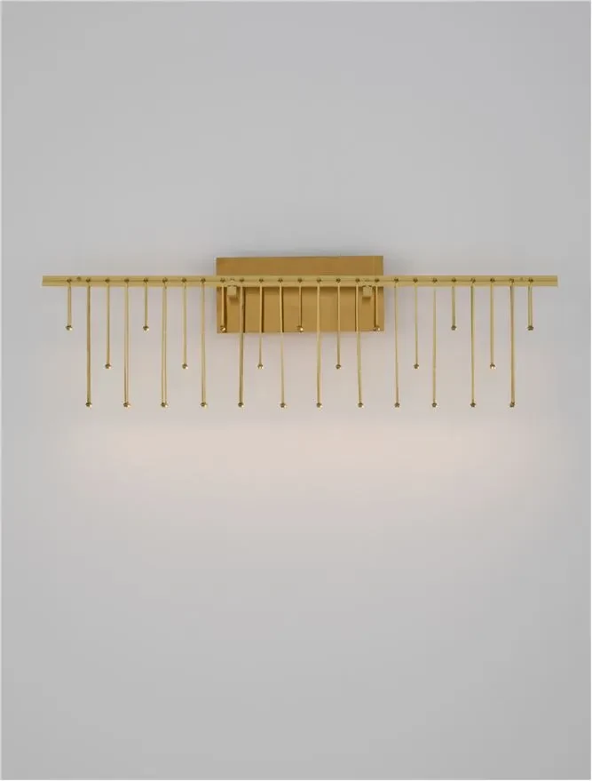 Aplică STELLAR LED 11 W, 220-240 V, 807 lm, 3000K, IP20, metal, alamă și cupru 4