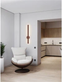 Aplică NOREI LED 11 W, 220-240 V, 895 lm, 2700-3000-4000K, IP20, dimmabil Triac prin DIP switch, aluminiu, silicon și oțel