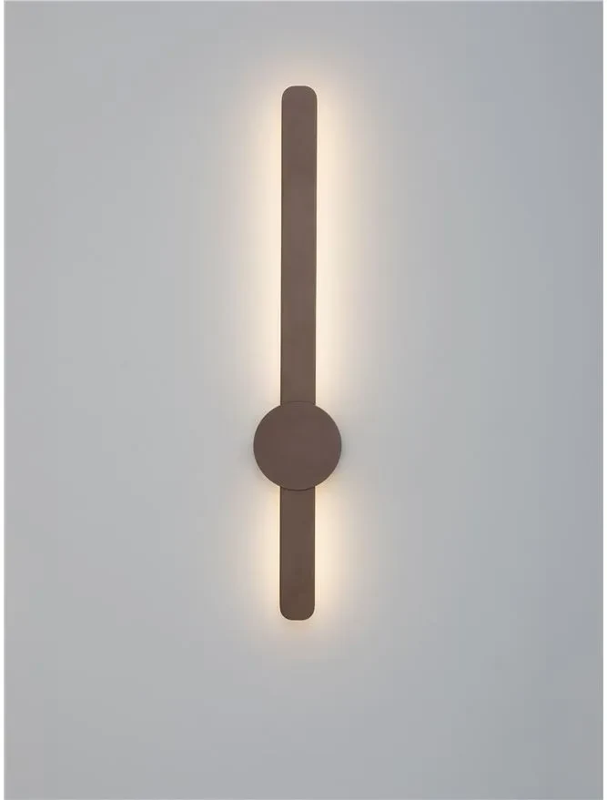 Aplică NOREI LED 11 W, 220-240 V, 895 lm, 2700-3000-4000K, IP20, dimmabil Triac prin DIP switch, aluminiu, silicon și oțel 4