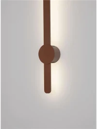 Aplică NOREI LED 11 W, 220-240 V, 895 lm, 2700-3000-4000K, IP20, dimmabil Triac prin DIP switch, aluminiu, silicon și oțel 5