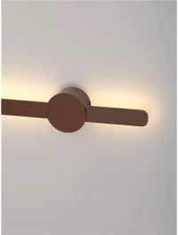 Aplică NOREI LED 11 W, 220-240 V, 895 lm, 2700-3000-4000K, IP20, dimmabil Triac prin DIP switch, aluminiu, silicon și oțel 6