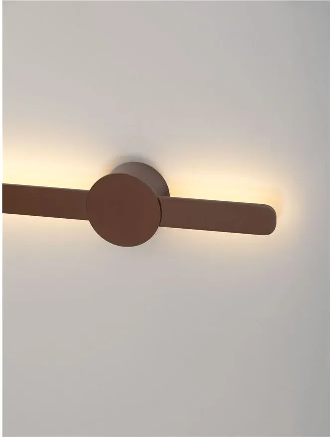 Aplică NOREI LED 11 W, 220-240 V, 895 lm, 2700-3000-4000K, IP20, dimmabil Triac prin DIP switch, aluminiu, silicon și oțel 6