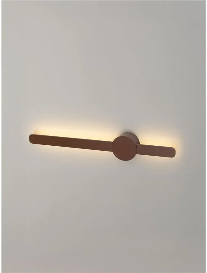 Aplică NOREI LED 11 W, 220-240 V, 895 lm, 2700-3000-4000K, IP20, dimmabil Triac prin DIP switch, aluminiu, silicon și oțel 7