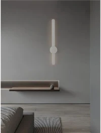 Aplică NOREI LED 11 W, 220-240 V, 895 lm, 2700-3000-4000K, IP20, dimmabil Triac prin DIP switch, aluminiu, silicon și oțel