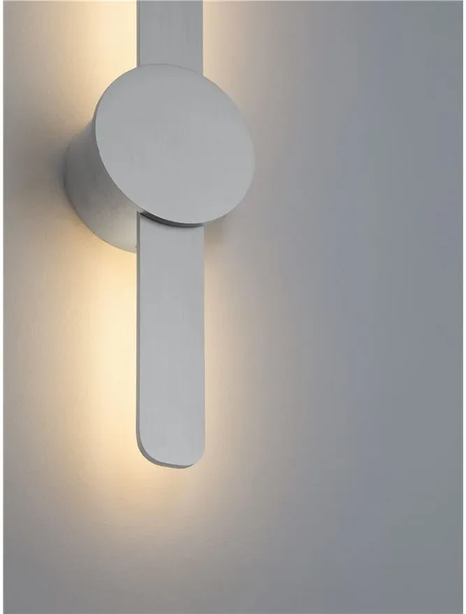 Aplică NOREI LED 11 W, 220-240 V, 895 lm, 2700-3000-4000K, IP20, dimmabil Triac prin DIP switch, aluminiu, silicon și oțel 5