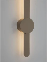 Aplică NOREI LED 11 W, 220-240 V, 895 lm, 2700-3000-4000K, IP20, dimmabil Triac prin DIP switch, aluminiu, silicon și oțel