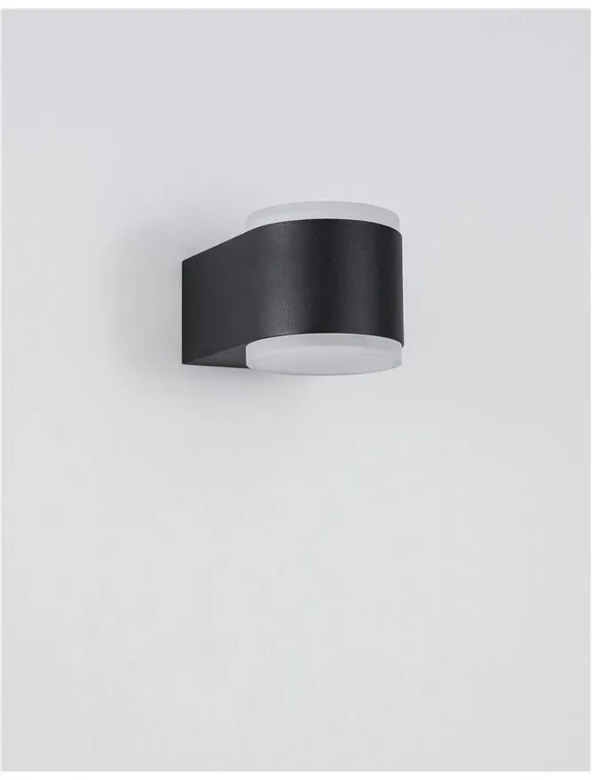 Aplică exterior NUS LED 2x4 W, 100-240 V, 480 lm, 3000K, IP54, CRI ≥80, aluminiu și acril 3