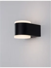 Aplică exterior NUS LED 2x4 W, 100-240 V, 480 lm, 3000K, IP54, CRI ≥80, aluminiu și acril 5