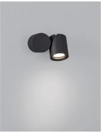 Aplică exterior FOCUS GU10, compatibil 1x7 W, 100-240 V, IP54, aluminiu și sticlă 4