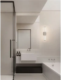 Aplică PHEME LED 7 W, 220-240 V, 516 lm, 3000K, IP44, dimmabil Triac, acril și metal