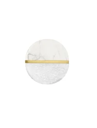 Aplică DORIN LED 7 W, 220-240 V, 431 lm, 3000K, IP44, dimmabil Triac, aluminiu, marmură, metal, sticlă și alamă 2