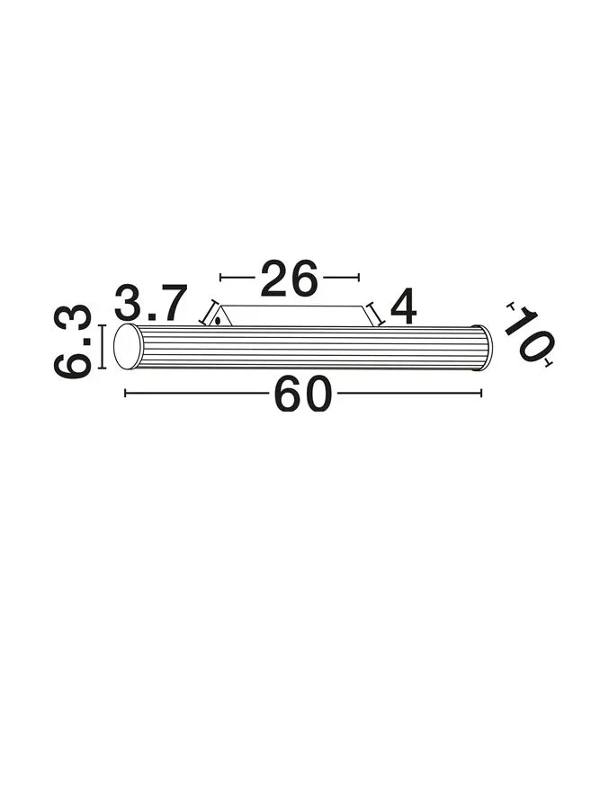 Aplică MISTY LED 14 W, 220-240 V, 910 lm, 3000-4000K, IP44, CCT selectabil prin DIP switch, aluminiu, acril și metal 8