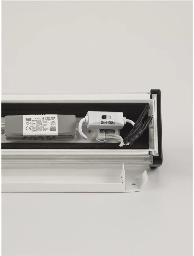 Aplică VITREE LED 11 W, 220-240 V, 888 lm, 3000-4000K, IP44, CCT selectabil prin DIP switch, aluminiu și metal 7