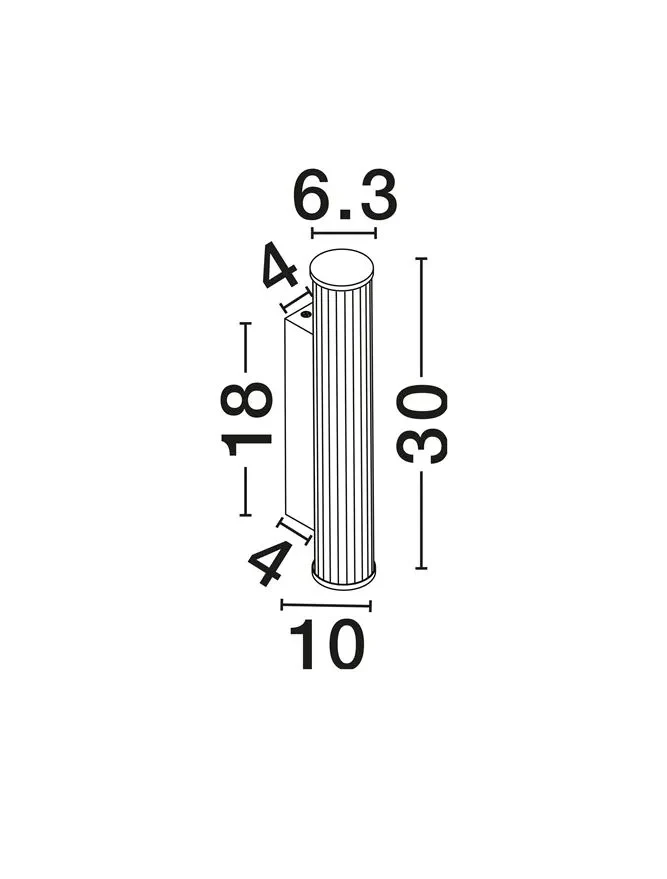 Aplică MISTY LED 7 W, 220-240 V, 455 lm, 3000-4000K, IP44, CCT selectabil prin DIP switch, aluminiu, acril și metal 6