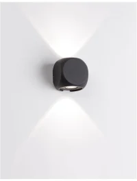 Aplică exterior ZARI LED 2x2 W, 100-240 V, 285 lm, 3000K, IP54, aluminiu și sticlă