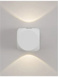 Aplică exterior ZARI LED 2x2 W, 100-240 V, 285 lm, 3000K, IP54, aluminiu și sticlă 3