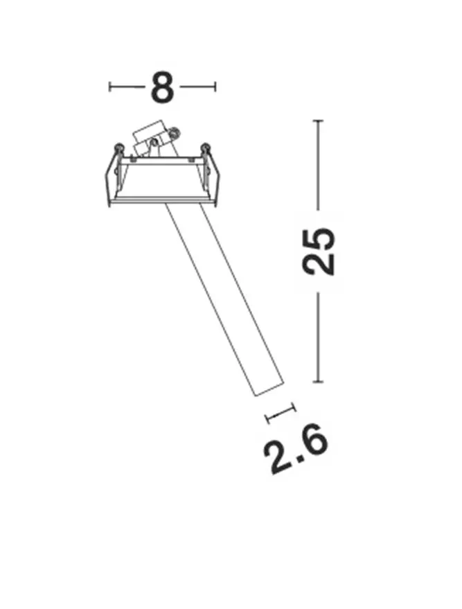 Spot ZETAN LED 5 W, 220 V, 720 lm, 3000K, IP20, aluminiu 10