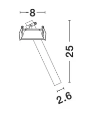 Spot ZETAN LED 5 W, 220 V, 720 lm, 3000K, IP20, aluminiu 11