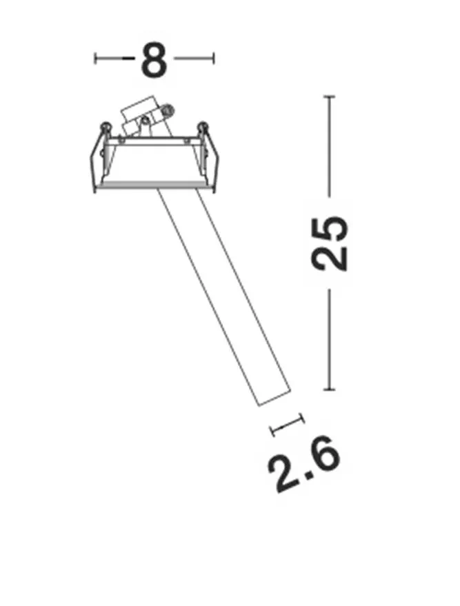 Spot ZETAN LED 5 W, 220 V, 720 lm, 3000K, IP20, aluminiu 11