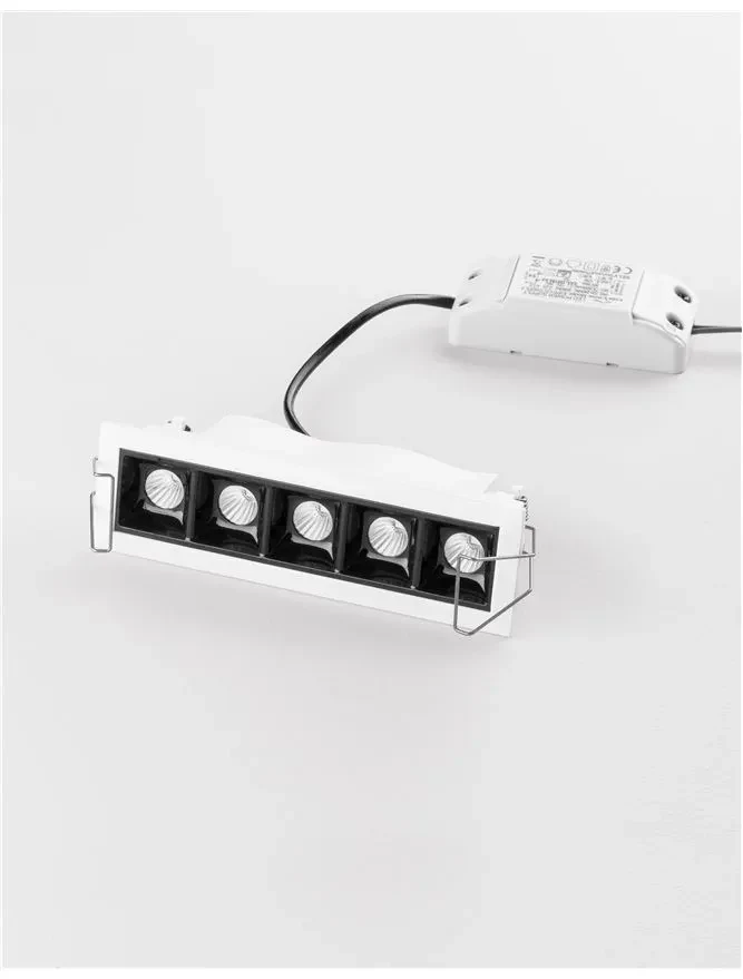 Spot SWAN LED 5x2 W, 16 V 500 mA, 700 lm, 3000K, IP20, aluminiu 6