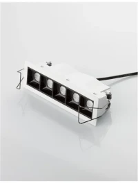 Spot SWAN LED 5x2 W, 16 V 500 mA, 700 lm, 3000K, IP20, aluminiu 7