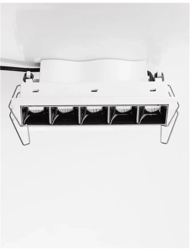 Spot SWAN LED 5x2 W, 16 V 500 mA, 700 lm, 3000K, IP20, aluminiu 8