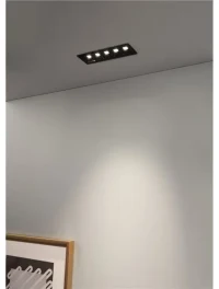 Spot SWAN LED 5x2 W, 16 V 500 mA, 700 lm, 3000K, IP20, aluminiu
