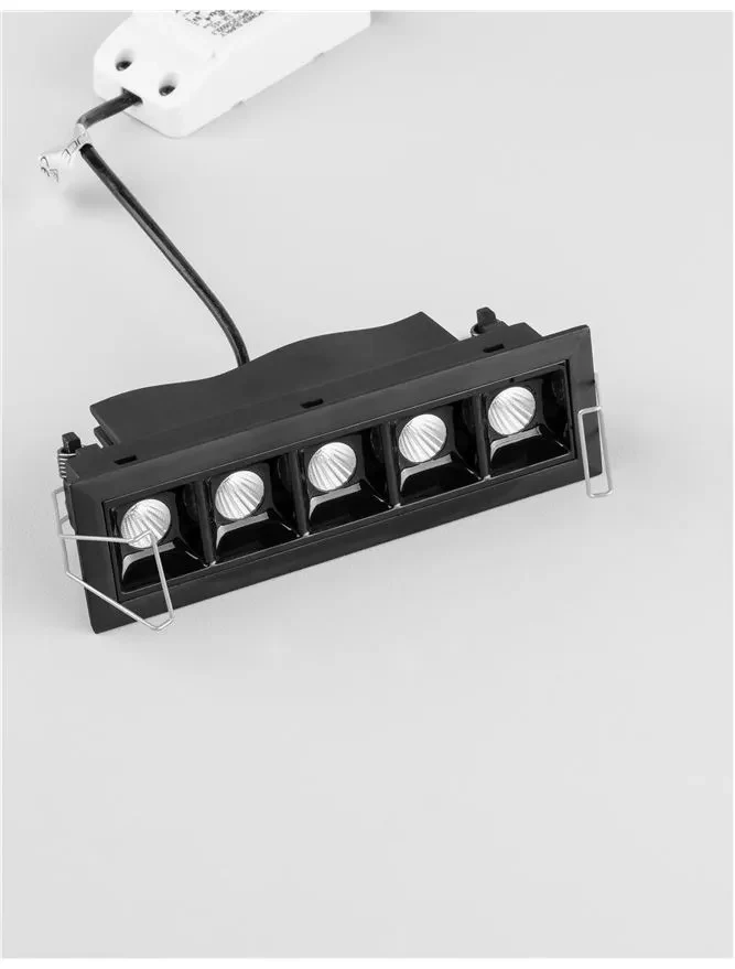 Spot SWAN LED 5x2 W, 16 V 500 mA, 700 lm, 3000K, IP20, aluminiu 3