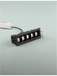 Spot SWAN LED 5x2 W, 16 V 500 mA, 700 lm, 3000K, IP20, aluminiu 7