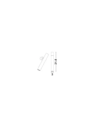 Aplică ARLO LED 6 W, 220-240 V, 299 lm, 3000K, IP20, aluminiu 7