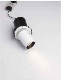 Spot PIN LED 12 W, 220-240 V, 720 lm, 3000K, IP32, aluminiu