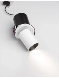 Spot PIN LED 12 W, 220-240 V, 720 lm, 3000K, IP32, aluminiu 3