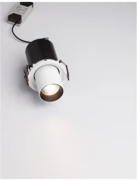 Spot PIN LED 12 W, 220-240 V, 720 lm, 3000K, IP32, aluminiu 4