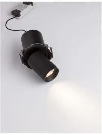 Spot PIN LED 12 W, 220-240 V, 720 lm, 3000K, IP32, aluminiu 7
